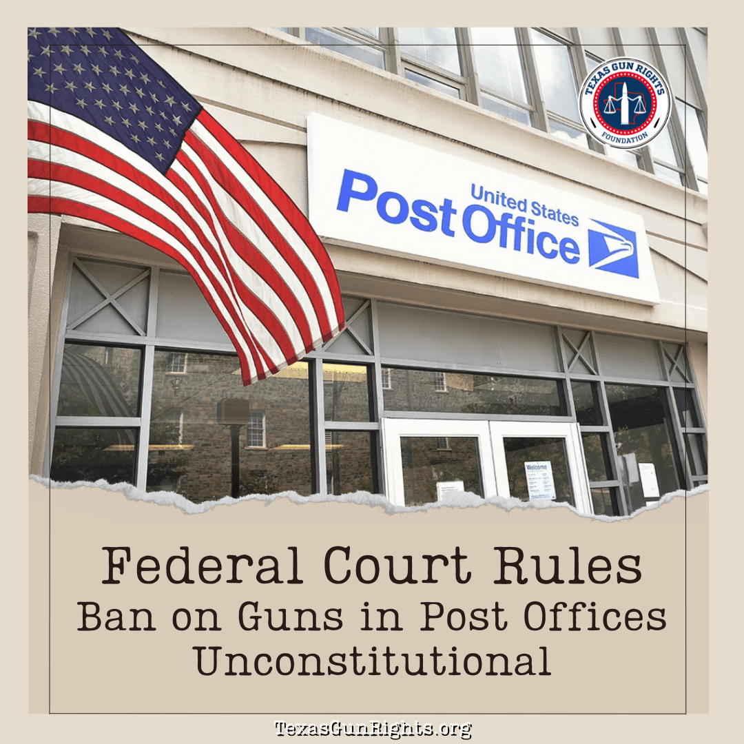 Federal Court Rules Ban on Guns in Post Offices Unconstitutional