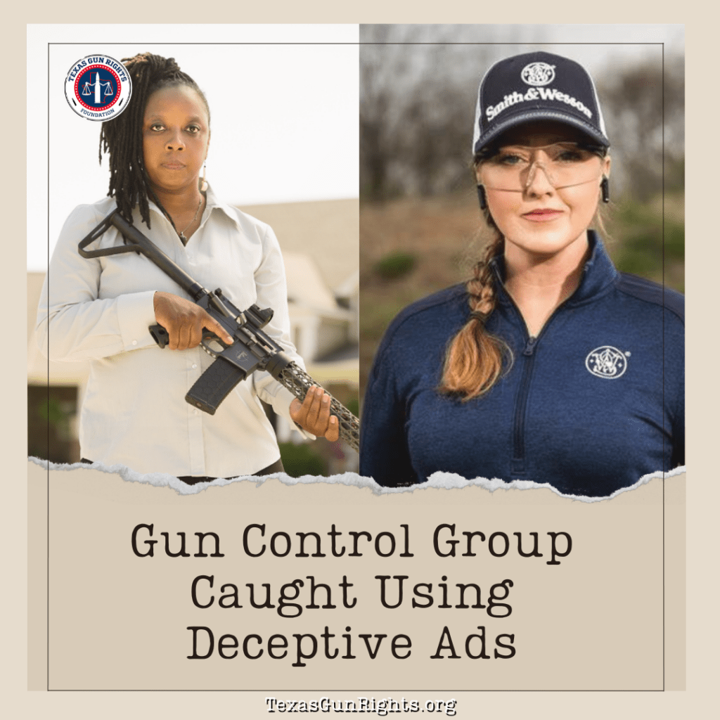 Gun Control Group Caught Using Deceptive Ads
